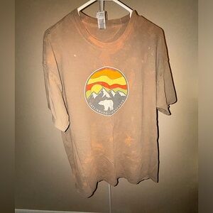 Oversized Sun bleached Graphic T